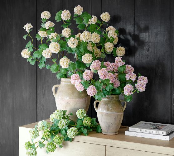 Faux Snowball Branch