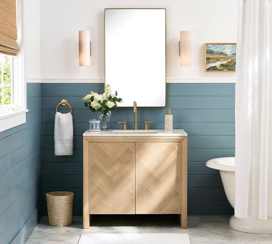 Blair Herringbone 36" Single Sink Vanity