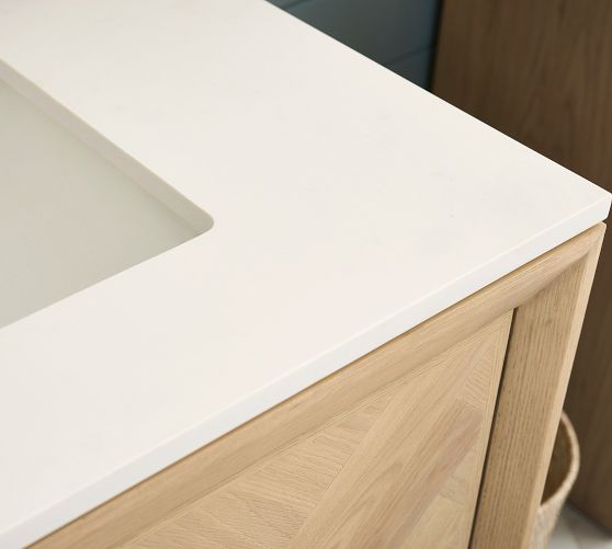 Blair Herringbone 64" Double Sink Vanity 2