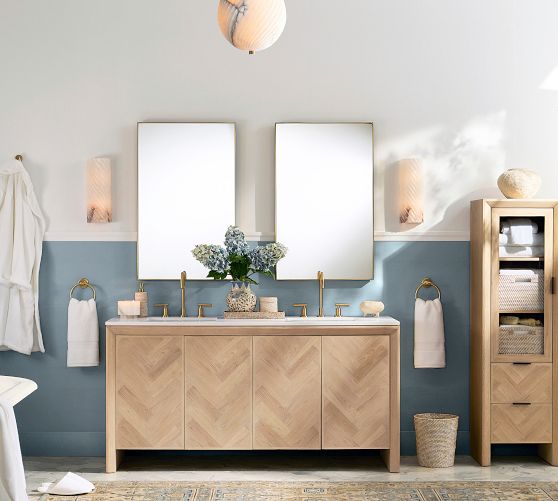 Blair Herringbone Storage Cabinet 2