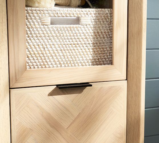 Blair Herringbone Storage Cabinet 3