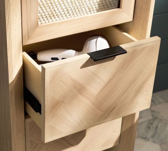 Blair Herringbone Storage Cabinet 4