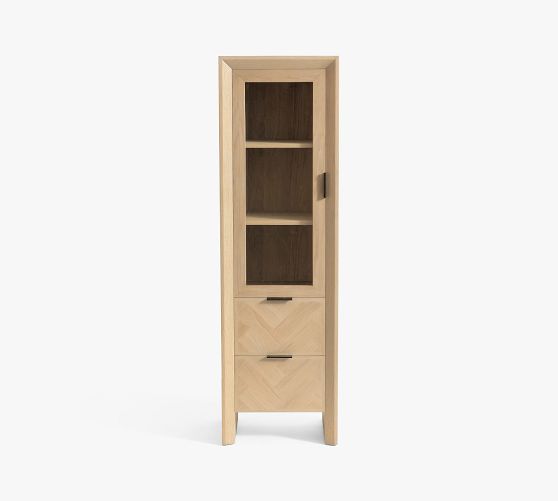 Blair Herringbone Storage Cabinet 6