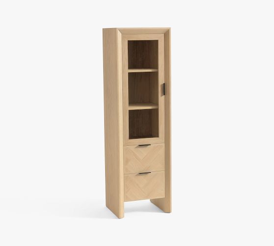 Blair Herringbone Storage Cabinet 7